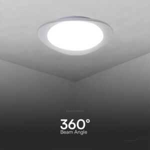 Πλαφονιέρα LED Designer 20W/40W Λευκή με Τηλεχειριστήριο Dimmable CCT V-TAC – 23593
