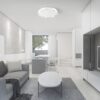 Πλαφονιέρα LED Designer 30W/60W Λευκή με Κυψέλες με Τηλεχειριστήριο Dimmable CCT V-TAC – 23595