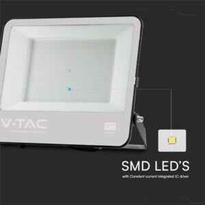 LED Προβολέας 200W V-TAC PRO Samsung Μαύρος 115° 17540lm IP65 Φυσικό 4000K – 23601