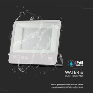 LED Προβολέας 200W V-TAC PRO Samsung Μαύρος 115° 17540lm IP65 Φυσικό 4000K – 23601