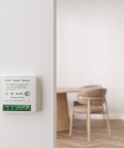 Wi-FI Mini Smart Διακόπτης Μονός V-TAC – 23604VT