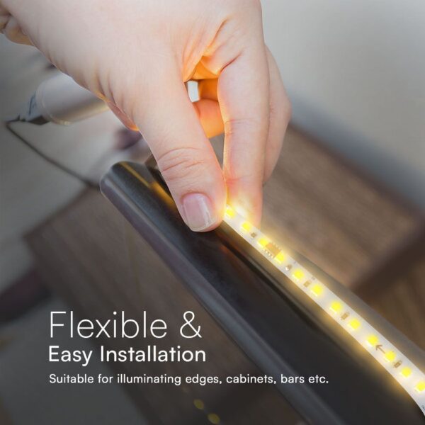 Digital Running LED Ταινία 10W V-TAC  Dimmable 24V 800lm/m Θερμό 3000K 10 Μέτρα – 23607VT