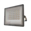 LED Προβολέας 30W V-TAC Γκρι 90° 2350lm Αδιάβροχος IP65 CCT 3000-6400K  – 23613