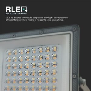 LED Προβολέας 50W V-TAC Γκρι 90° 5000lm Αδιάβροχος IP65 CCT 3000-6400K – 23614