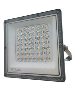 LED Προβολέας 50W V-TAC Γκρι 90° 5000lm Αδιάβροχος IP65 CCT 3000-6400K – 23614
