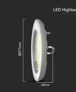150W LED Καμπάνα Γκρι 90° 12300lm CCT 3000K/4000K/6500K IP65 V-TAC – 23623