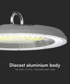 100W LED Καμπάνα Γκρι 90° 8300lm CCT 3000K/4000K/6500K IP65 V-TAC – 23622