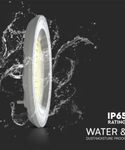 100W LED Καμπάνα Γκρι 90° 8300lm CCT 3000K/4000K/6500K IP65 V-TAC – 23622