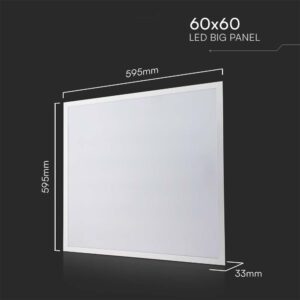 LED Πάνελ Τετράγωνο Χωνευτό 60X60cm 36W V-TAC Samsung 120° 4320lm Φυσικό Λευκό 4000K – 23624