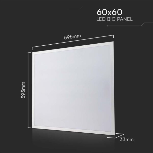 LED Πάνελ Τετράγωνο Χωνευτό 60X60cm 36W V-TAC Samsung 120° 4320lm Φυσικό Λευκό 4000K – 23624