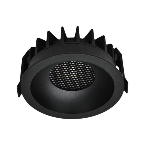 12W LED Χωνευτό Φωτιστικό COB Στρογγυλό Φ86 CRI>90 1180lm 3000-6400K Μαύρο V-TAC – 23671