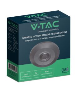 Ανιχνευτής Κίνησης Μαύρος V-TAC – 23677