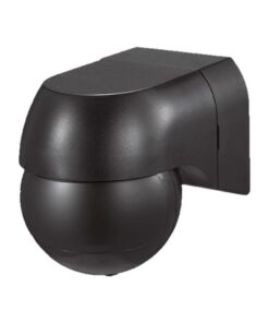 Επίτοιχος Ανιχνευτής Κίνησης με Κινούμενη Κεφαλή Μαύρος IP44 V-TAC – 23678