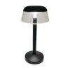Επαναφορτιζόμενο Πορτατίφ 3W LED CCT Dimmable Αφής Μαύρο VTAC – 23685