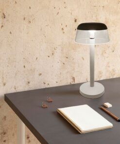 Επαναφορτιζόμενο Πορτατιφ Λευκό 3W LED CCT Dimmable Αφής VTAC – 23686