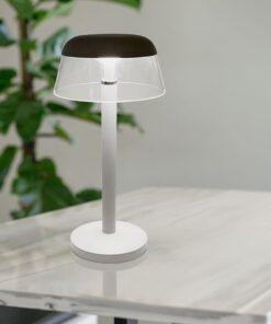 Επαναφορτιζόμενο Πορτατιφ Λευκό 3W LED CCT Dimmable Αφής VTAC – 23686