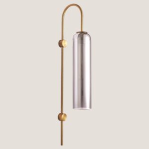 ΑΠΛΙΚΑ ΤΟΙΧΟΥ Ε27  SMOKY/ΧΡΥΣΟ EUROLAMP 144-56000