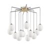 IDEAL LUX Κρεμαστό Φωτιστικό RHAPSODY 12xG9 Μαύρου Χρώματος – 236957
