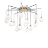 IDEAL LUX Κρεμαστό Φωτιστικό RHAPSODY 16xG9 Μαύρου Χρώματος – 236964