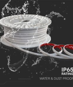 LED Ταινία 12.5W 220V V-TAC 1100lm Αδιάβροχη IP65 Θερμό 3000K 50 Μέτρα – 23721
