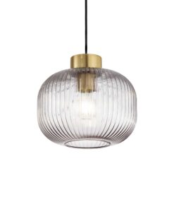 IDEAL LUX Κρεμαστό Φωτιστικό MINT-2 1xE27 Φιμέ Χρώματος – 237398