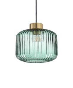 IDEAL LUX Κρεμαστό Φωτιστικό MINT-2 1xE27 Πράσινου Χρώματος – 237428