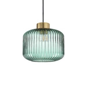 IDEAL LUX Κρεμαστό Φωτιστικό MINT-2 1xE27 Πράσινου Χρώματος – 237428
