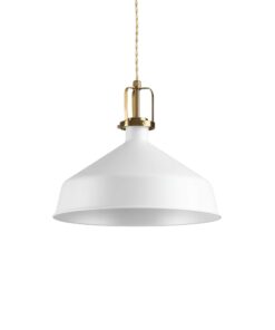 IDEAL LUX Κρεμαστό Φωτιστικό ERIS-2 SP1 1xE27 Λευκού Χρώματος – 238135