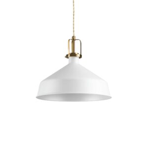 IDEAL LUX Κρεμαστό Φωτιστικό ERIS-2 SP1 1xE27 Λευκού Χρώματος – 238135