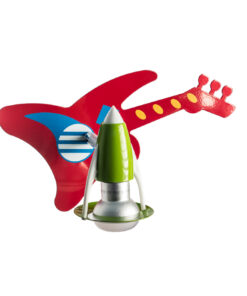 Απλίκα Τοίχου Κιθάρα 1xΕ14 ACA DECOR – 2381JB