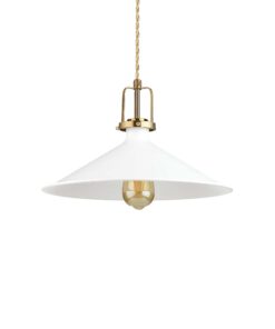 IDEAL LUX Κρεμαστό Φωτιστικό ERIS-4 1xE27 Λευκού Χρώματος – 238210