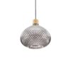 IDEAL LUX Κρεμαστό Φωτιστικό BERGEN-3 1xE27 Φιμέ Χρώματος – 238920