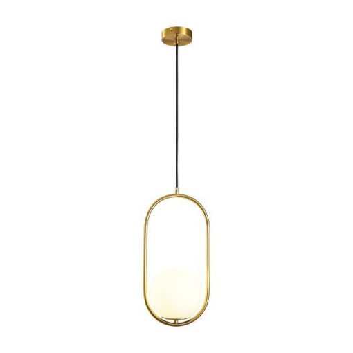 ΦΩΤΙΣΤΙΚΟ ΚΡΕΜΑΣΤΟ ΜΟΝΟΦΩΤΟ Ε27 ΧΡΥΣΟ Φ20*H40CM EUROLAMP – 144-28502