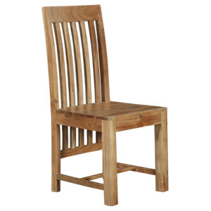 Chair Celine pakoworld solid wood acacia walnut 240-000004