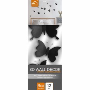 Black Butterflies 3D πολυπροπυλενίου Ango – 24002