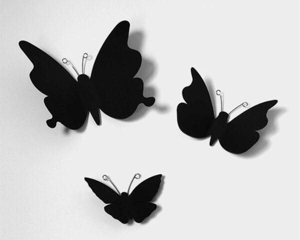 Black Butterflies 3D πολυπροπυλενίου Ango – 24002