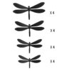 Black Dragonflies 3D πολυπροπυλενίου Ango – 24004