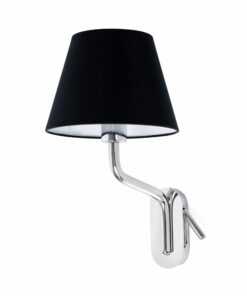 ΦΩΤΙΣΤΙΚΟ ΤΟΙΧΟΥ ETERNA  ΜΑΥΡΟ ΜΕ ΑΝΑΓΝΩΣΤΗ ΜΑΥΡΟ   FARO  24007-12