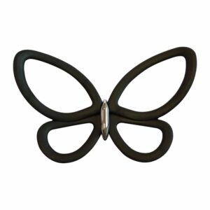 Black Metal Butterflies 3D μεταλλικές Ango – 24007