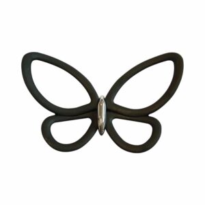 Black Metal Butterflies 3D μεταλλικές Ango – 24007