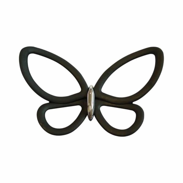 Black Metal Butterflies 3D μεταλλικές Ango – 24007