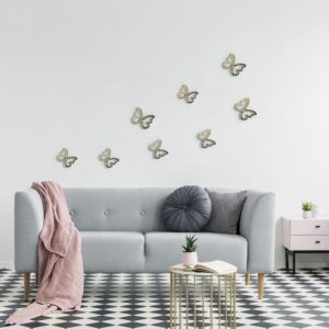 Gold Butterflies 3D πολυπροπυλενίου Ango – 24011