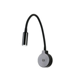 Faro Barcelona PIXIE Επιτοίχιος Αναγνώστης Μαύρου Χρώματος LED 2W 2700K – 24016