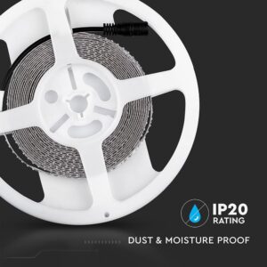 LED Ταινία 18W V-TAC Dimmable 1700lm/m Θερμό Λευκό 3000K 5 Μέτρα- 2404