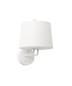 Faro Barcelona MONTREAL Επιτοίχιο Φωτιστικό Λευκού Χρώματος- 24030-01