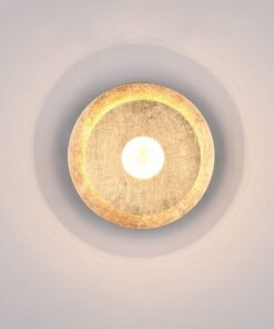 Επιτοίχιο Φωτιστικό LEANO Trio Lighting LED 6W 560lm 3000K Περιστρεφόμενο Χρυσό – 240310179