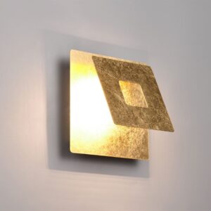 Επιτοίχιο Φωτιστικό LEANO Trio Lighting LED 6W 560lm 3000K Περιστρεφόμενο Χρυσό – 240319179