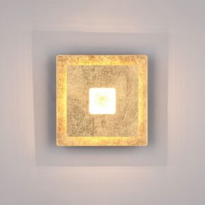 Επιτοίχιο Φωτιστικό LEANO Trio Lighting LED 6W 560lm 3000K Περιστρεφόμενο Χρυσό – 240319179