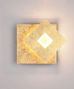 Επιτοίχιο Φωτιστικό LEANO Trio Lighting LED 6W 560lm 3000K Περιστρεφόμενο Χρυσό – 240319179