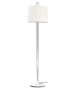 Faro Barcelona MONTREAL Επιδαπέδιο Φωτιστικό, Νίκελ- Λευκού Χρώματος – 24037-07